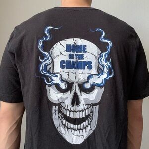 WWE Stone Cold Steve Austin Graphics Black Tee Shirt